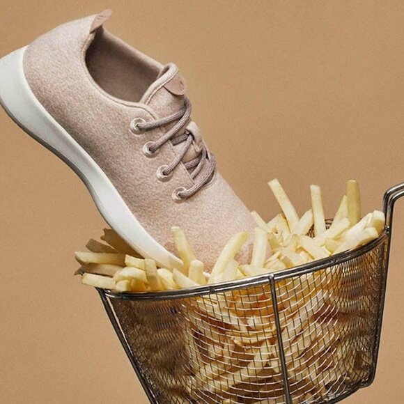 Allbirds - Women's 9 Wool Runner Sneakers - Limited "Tuke French Fry" Blush 9 39 - Picture 7 of 10